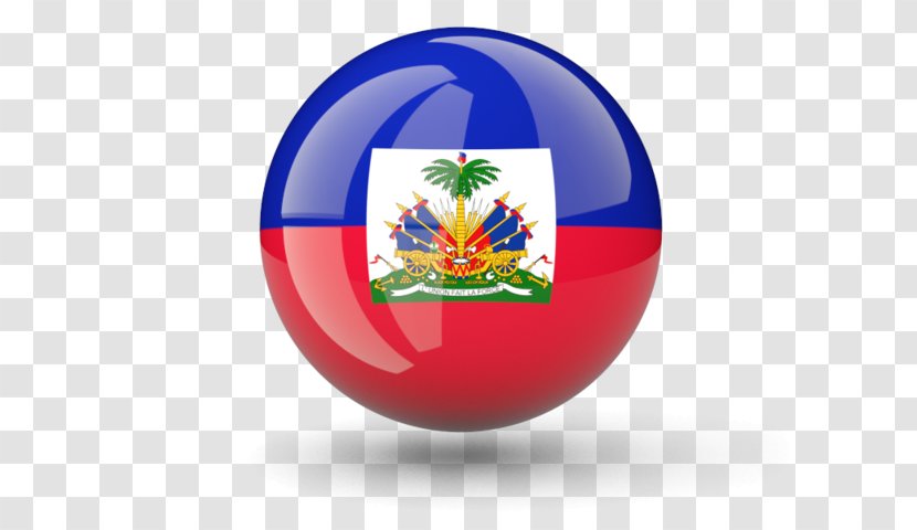 Flag Of Haiti Translation Haitian Creole Spanish - Ball Transparent PNG