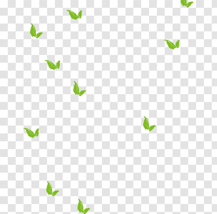 Area Love Pattern - Yellow - Floating Green Grass Transparent PNG