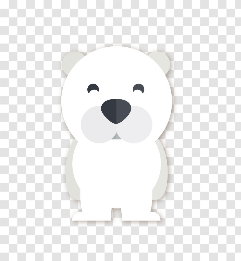 Polar Bear Cartoon Cuteness - Tree Transparent PNG