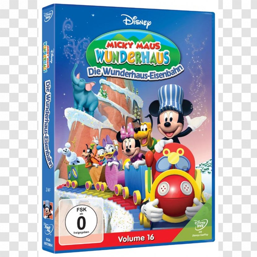 Mickey Mouse Minnie Choo Express DVD Goofy - Playhouse Disney Transparent PNG
