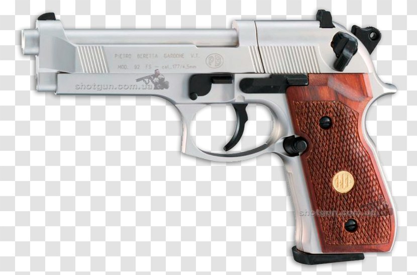 Beretta M9 92 Air Gun Umarex - Revolver Transparent PNG