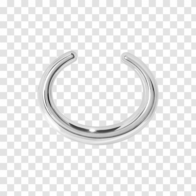 Bangle Silver Earring Bracelet Anklet - Platinum Transparent PNG