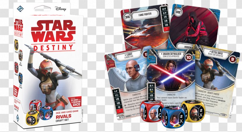 Star Wars: Destiny Anakin Skywalker Palpatine Fantasy Flight Games - Video Game Transparent PNG