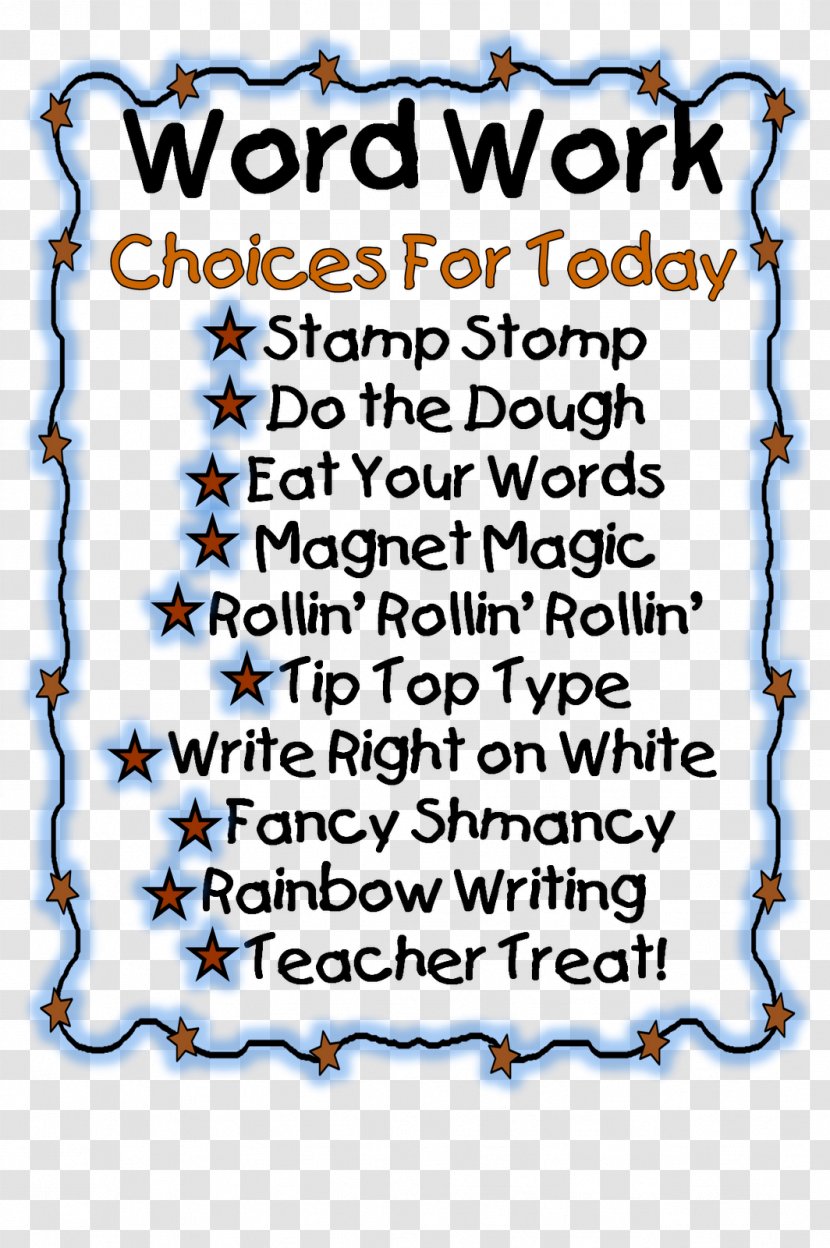 First Grade Words Their Way Letter Spelling - Reading - Word Transparent PNG