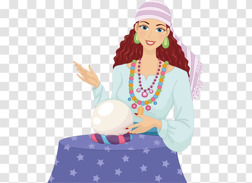 Clip Art Stock Illustration Psychic Photography - Gypsy Woman Transparent PNG