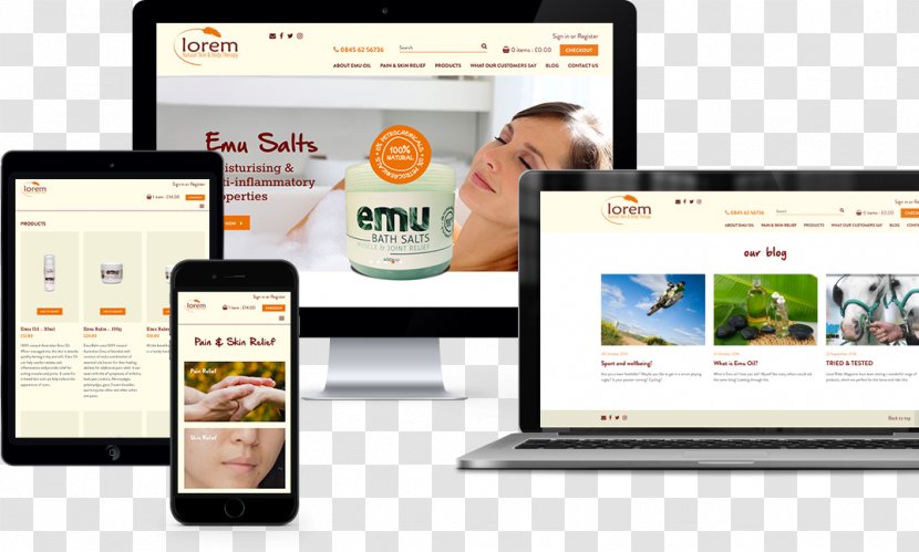 Multimedia Display Advertising Electronics Web Page - Electronic Device - Bangkok Nurse Care Co Ltd Transparent PNG