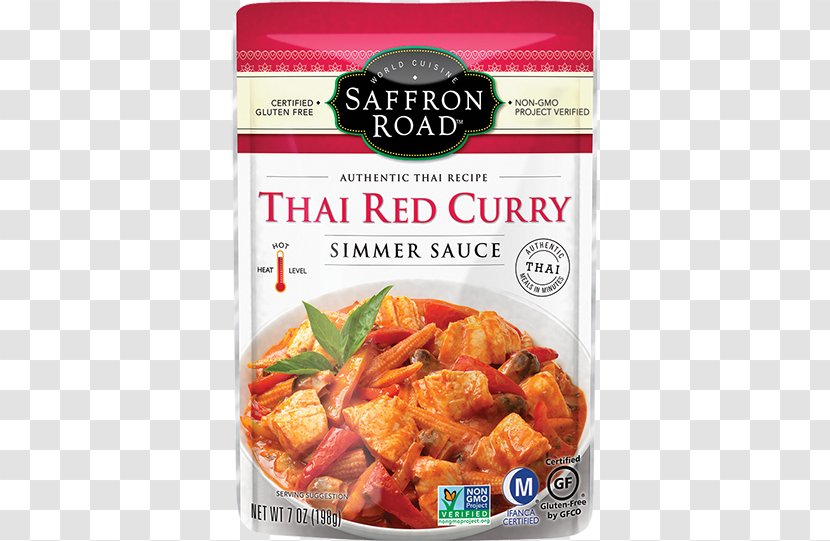 Red Curry Thai Cuisine Chicken Tikka Masala Butter Indian - Cooking Transparent PNG