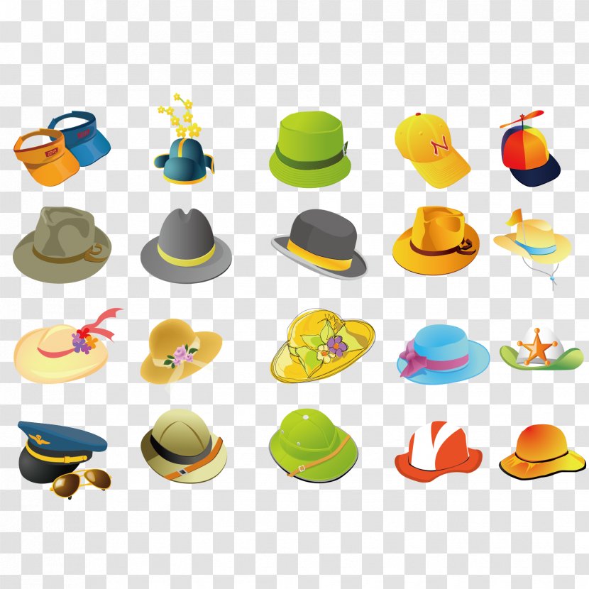 Hat Clothing Euclidean Vector - Child - Collection Transparent PNG