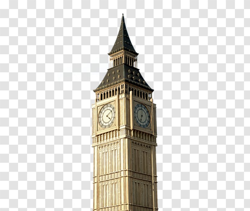 Big Ben Clock Tower Landmark - Steeple - Europe Transparent PNG