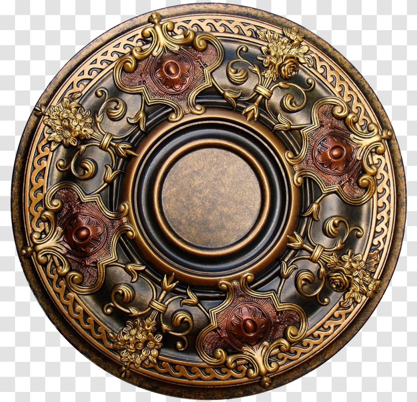 Painted Ceiling Painting Medallion - Molding Transparent PNG