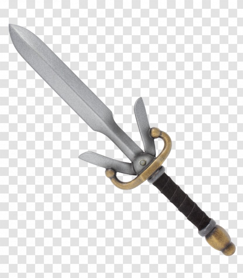 LARP Dagger Larp Axe Throwing Knives Weapon - Live Action Roleplaying Game Transparent PNG