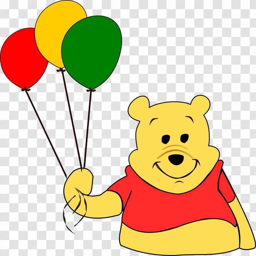 Winnie-the-Pooh Cartoon Drawing Clip Art - Flower - Winnie The Pooh Transparent PNG