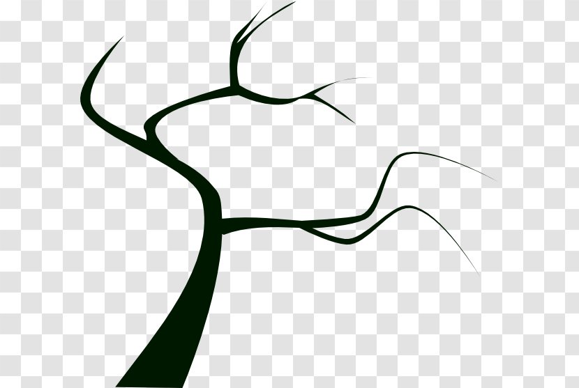 Tree Drawing Death Clip Art - Silhouette - Dead Cartoon Transparent PNG