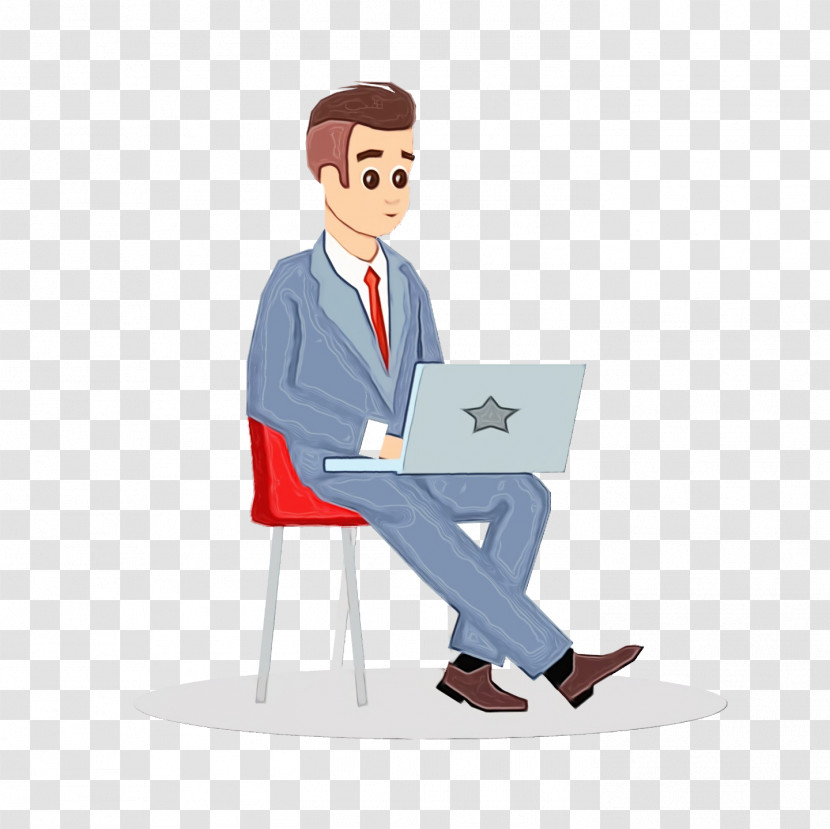 Public Relations White-collar Worker Business Professional Cartoon Transparent PNG