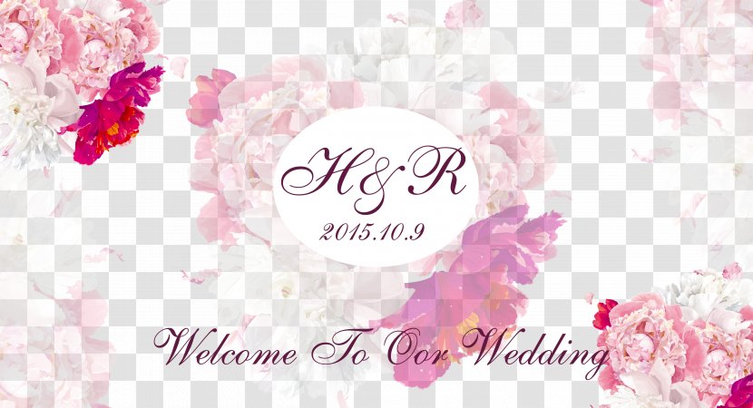 Poster Wedding Garden Roses - Petal - Vector Flowers Transparent PNG