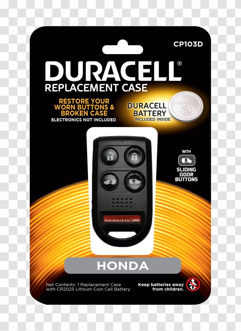 Remote Controls Keyless System Electronics Duracell 2010 Cadillac Escalade - Hardware Transparent PNG