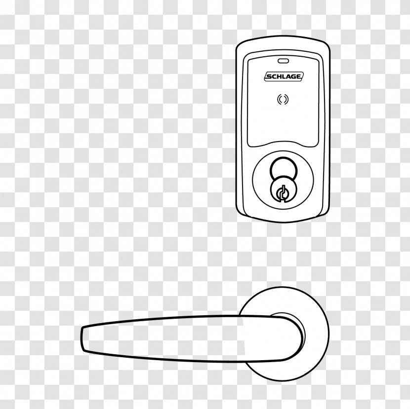 Door Handle Lock Circle Angle - Cartoon - Electrol Transparent PNG