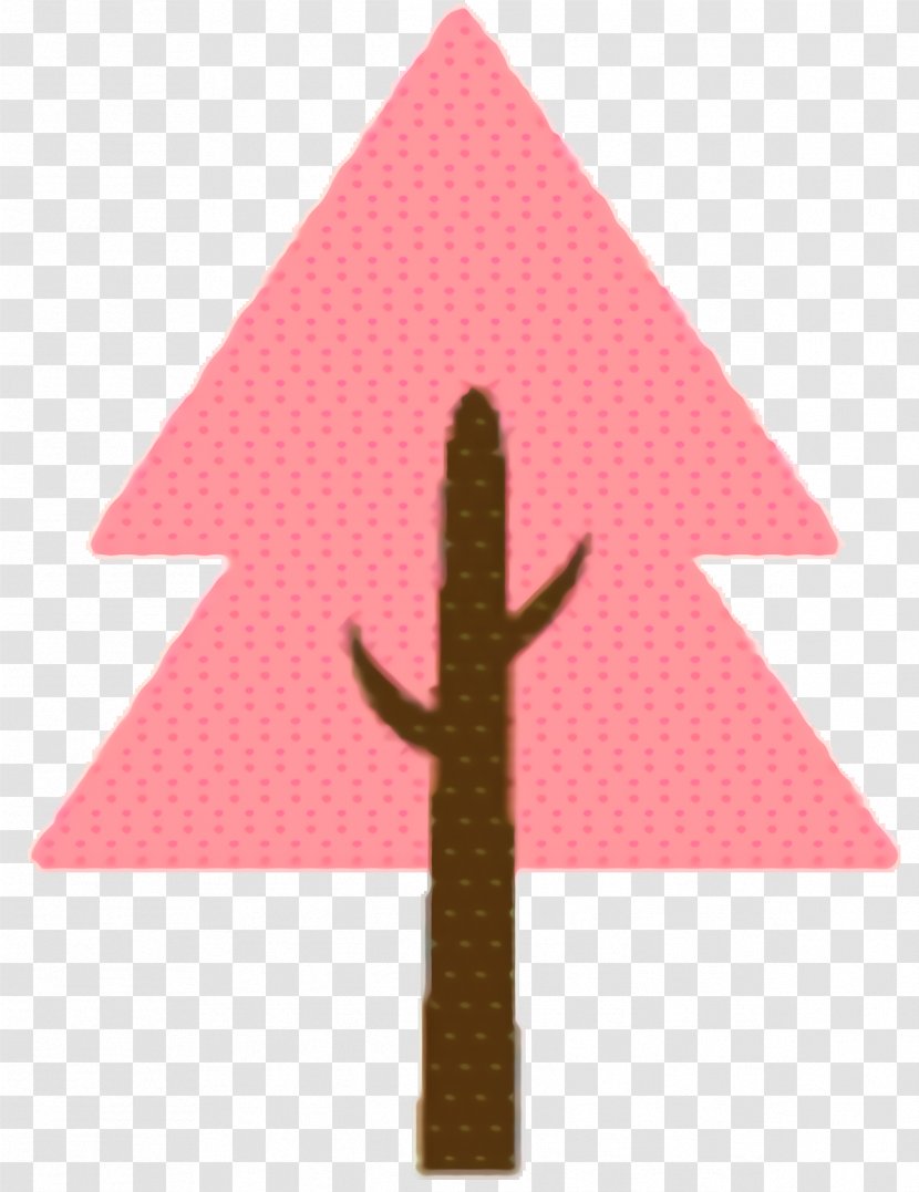 Tree Symbol - Pink M - Sign Transparent PNG