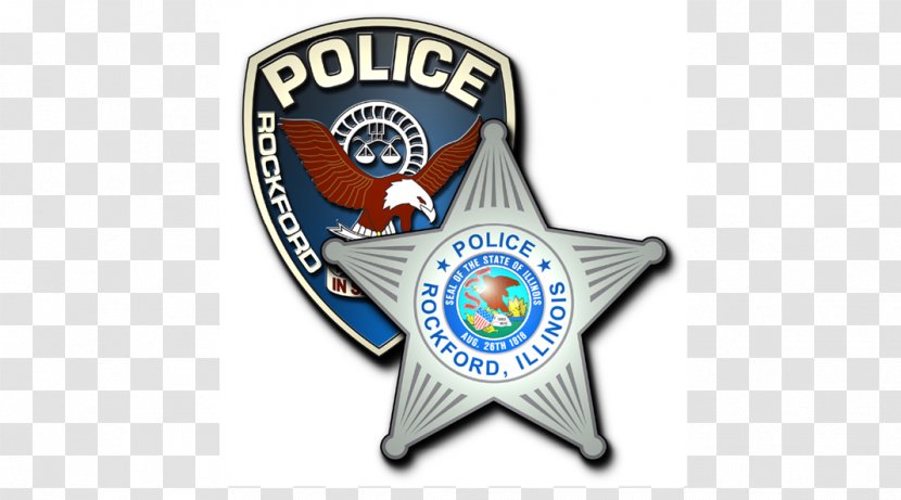 Rockford Police Department Administration And District 3 Badge Emblem Organization Logo - Brand Transparent PNG
