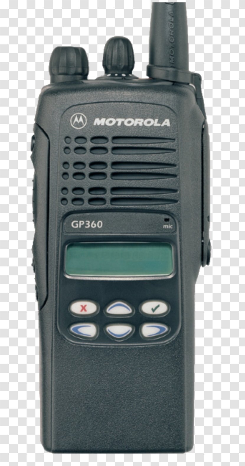 Handheld Two-Way Radios Motorola Very High Frequency - Radio Transparent PNG