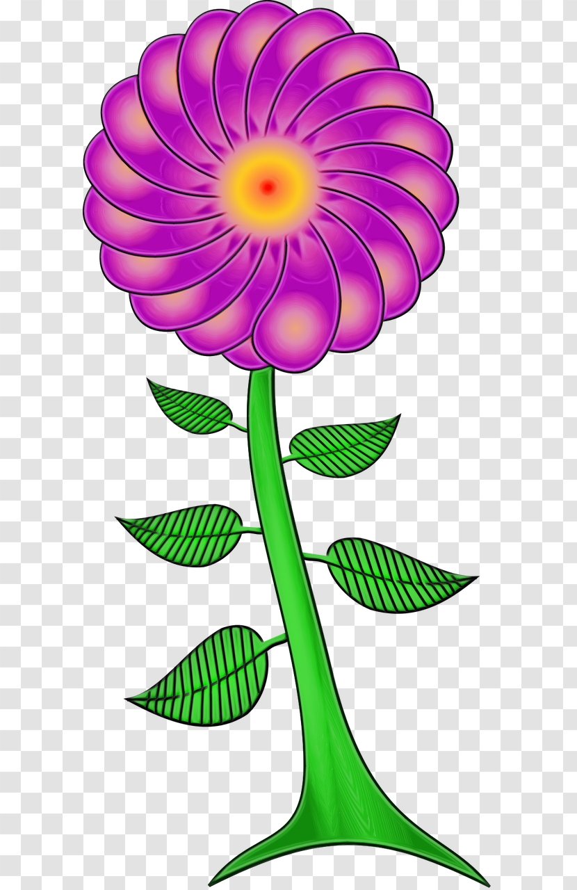 Flower Clip Art Plant Petal Pink - Flowering Pedicel Transparent PNG