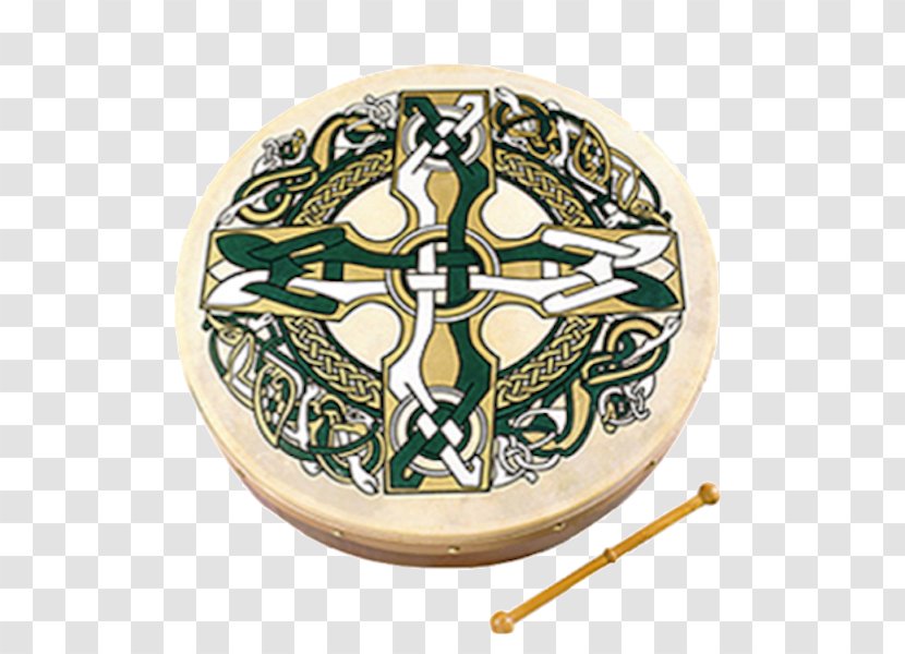 Bodhrán Musical Instruments Irish Traditional Music Drum - Goatskin - Dance Transparent PNG