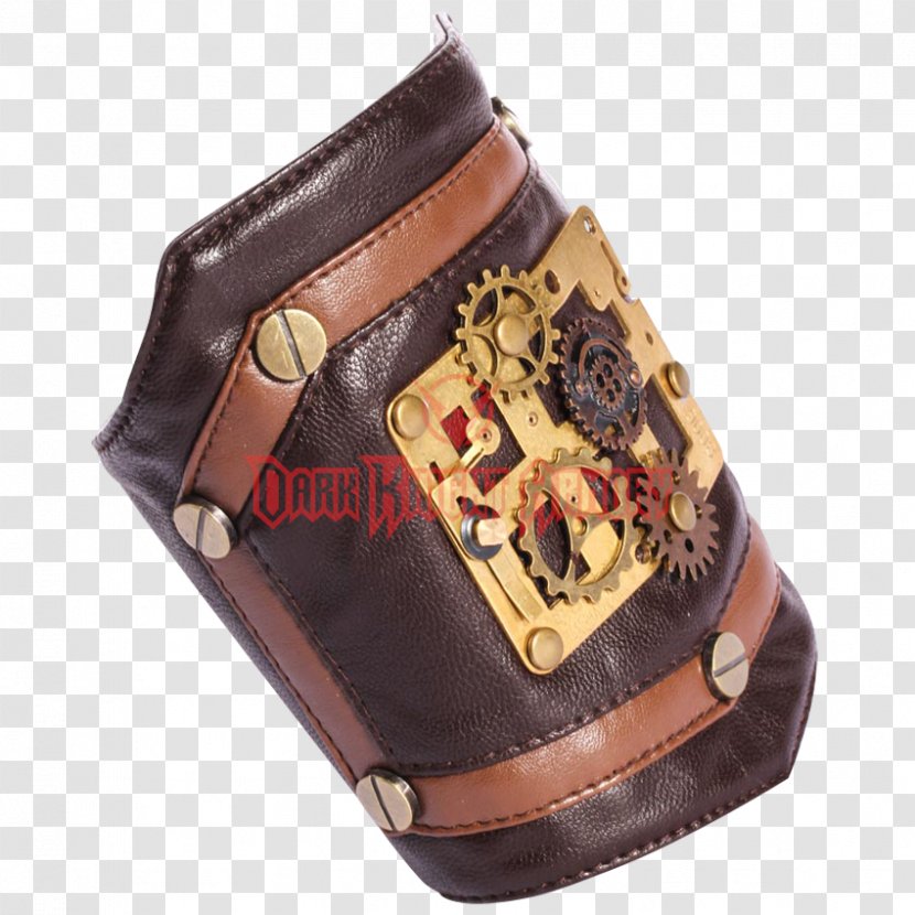 Steampunk Gear Artificial Leather Cuff - Hat Transparent PNG