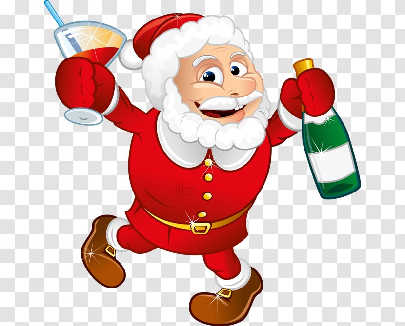 Christmas Elf Cartoon - Bad Santa Transparent PNG