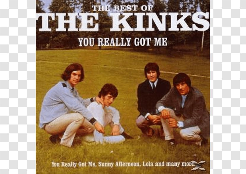 You Really Got Me: The Best Of Kinks Album - Recreation - Me Transparent PNG