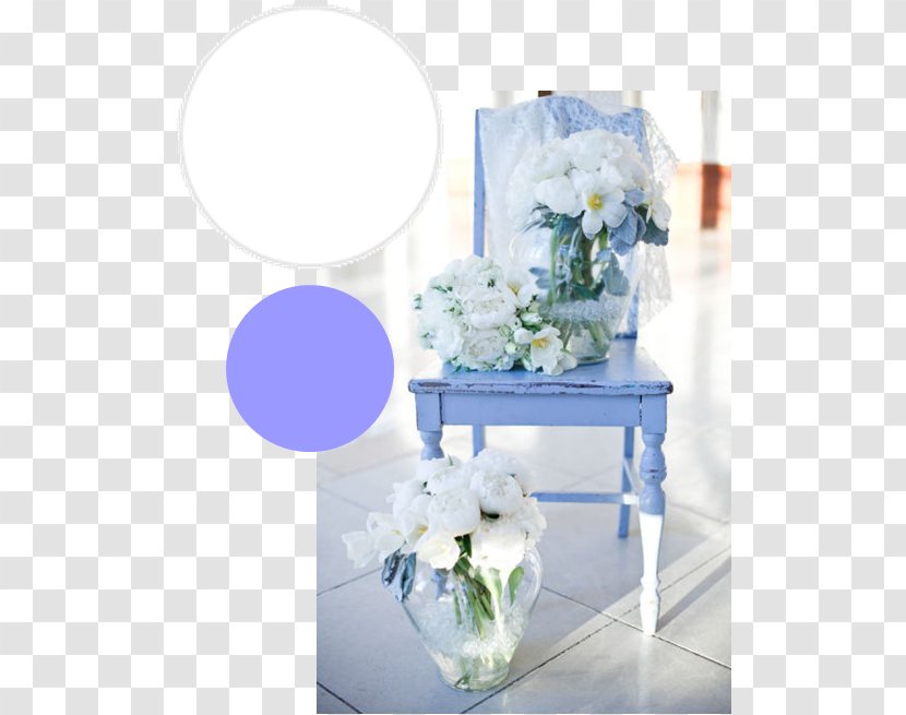 Periwinkle Wedding Blue Bride Centrepiece - Petal Transparent PNG