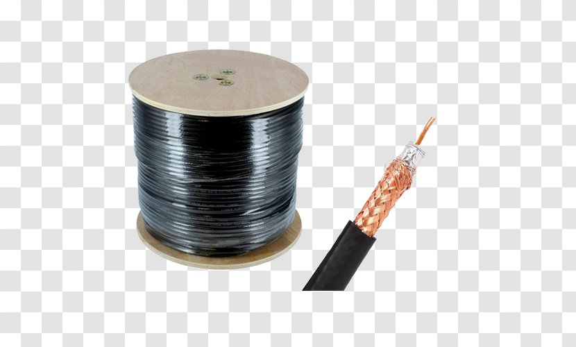 RG-6 Coaxial Cable Electrical RG-59 Television - Wire Transparent PNG