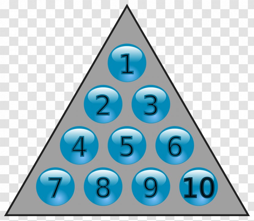 Triangular Number Pascal's Triangle Geometry Transparent PNG