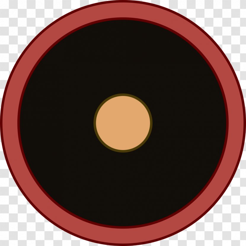Compact Disc Maroon - Symbol - Design Transparent PNG