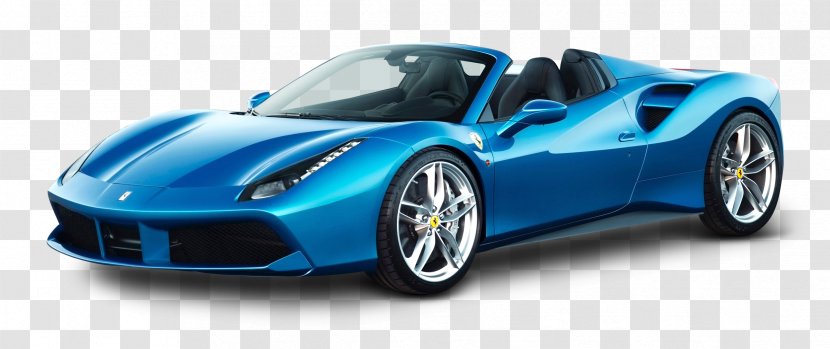 2016 Ferrari 488 Spider Lamborghini Aventador Car - Model Transparent PNG