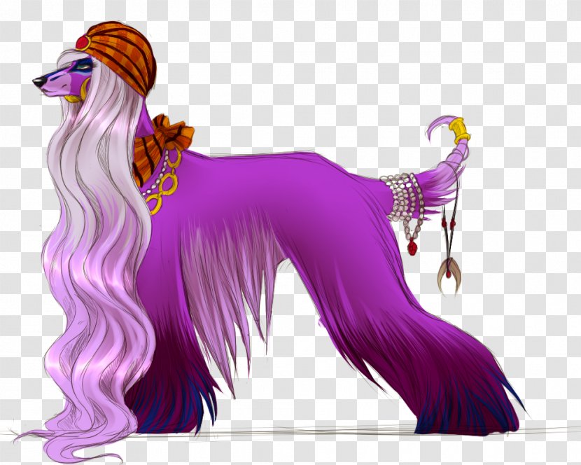 Afghan Hound Italian Greyhound DeviantArt - Violet - Fortune Transparent PNG