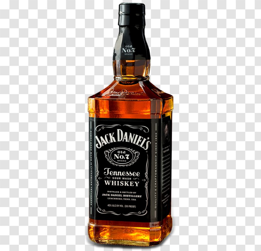 Tennessee Whiskey Distilled Beverage Bourbon Wine - Jack Daniel Transparent PNG