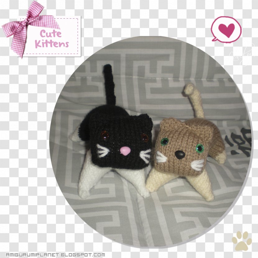 Cat Amigurumi Knitting Crochet Stuffed Animals & Cuddly Toys Transparent PNG