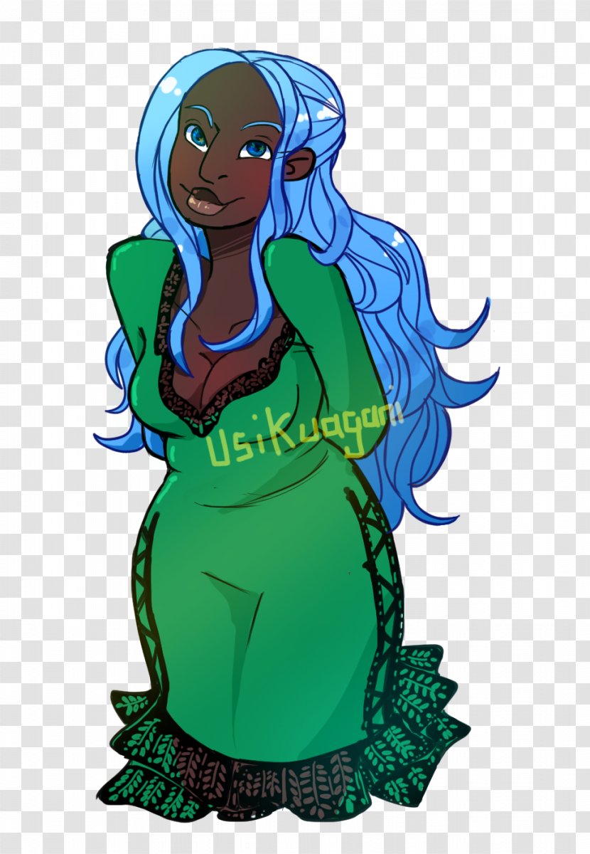 Fairy Costume Design Cartoon Mermaid - Mythical Creature - Nefertari Vivi Transparent PNG