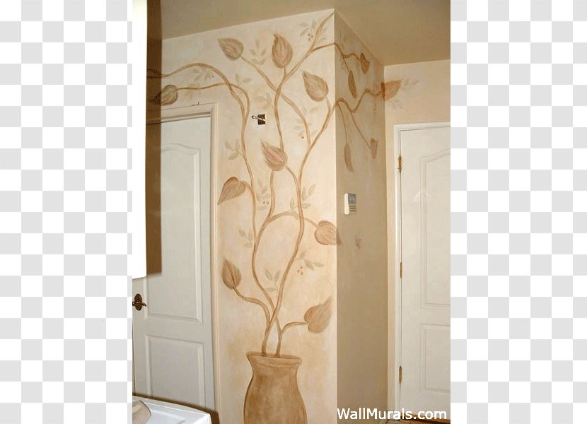 Wall Curtain Laundry Room Mural - Window Treatment - Door Transparent PNG