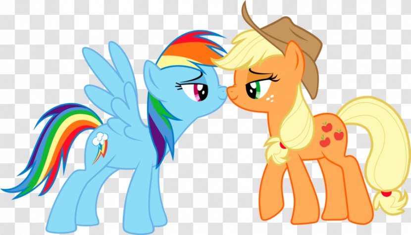 Rainbow Dash Applejack Twilight Sparkle Pony Apple Bloom - Mythical Creature - Fan Fiction Transparent PNG