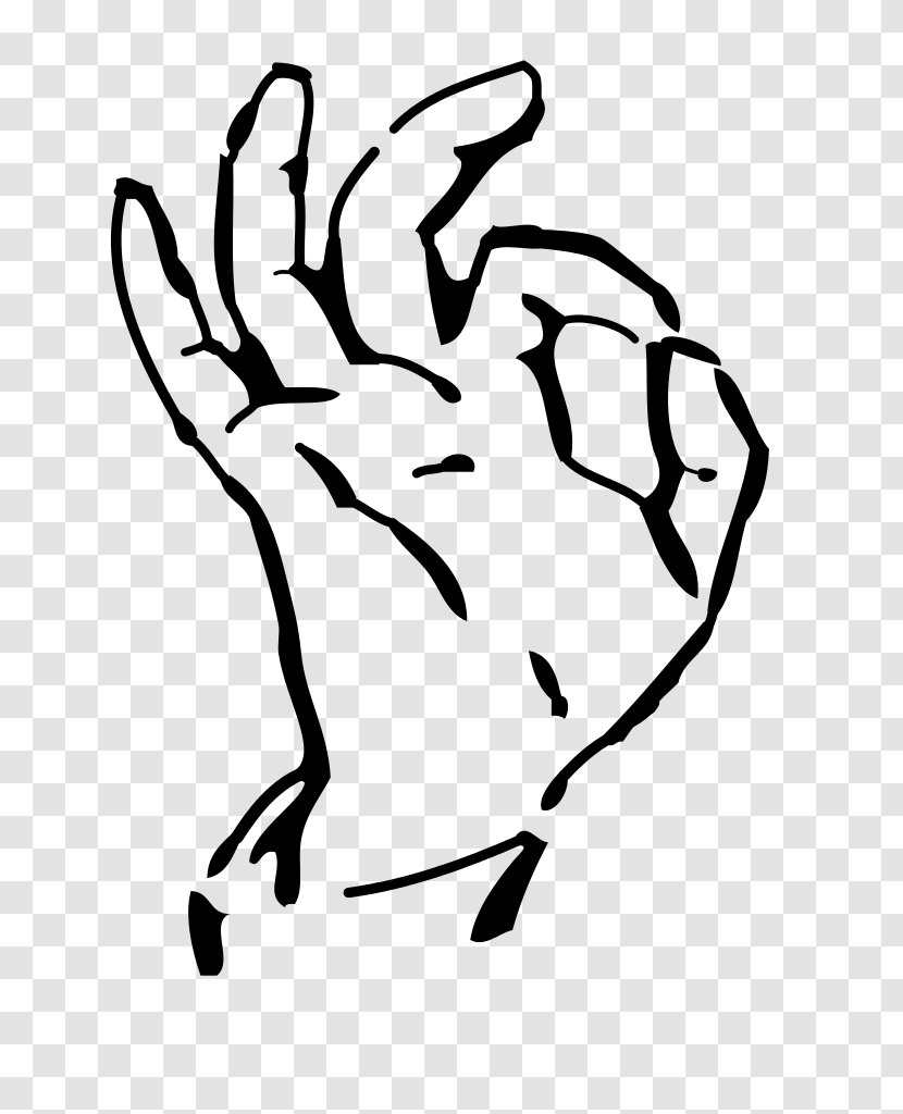 OK Gesture Sign Clip Art - Flower - Hand Transparent PNG
