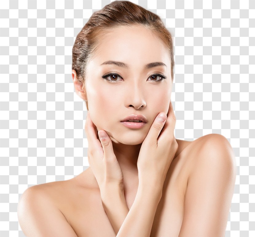 Botulinum Toxin Wrinkle Nano Cream Face - Frame - Woman Transparent PNG