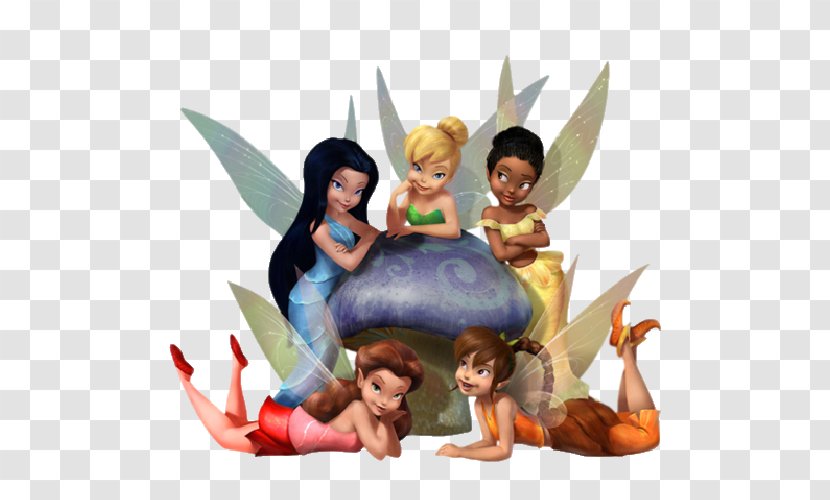 Disney Fairies Tinker Bell Iridessa Clip Art - Smurf Mushroom Transparent PNG