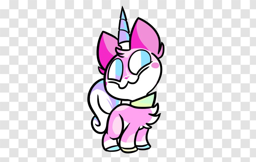 Line Art Cartoon Character Clip - Silhouette - Unikitty Transparent PNG
