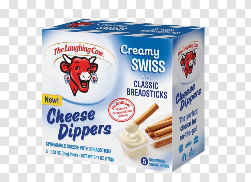 Cream Breadstick Swiss Cuisine The Laughing Cow Cheese - Cattle - Leaf Transparent PNG