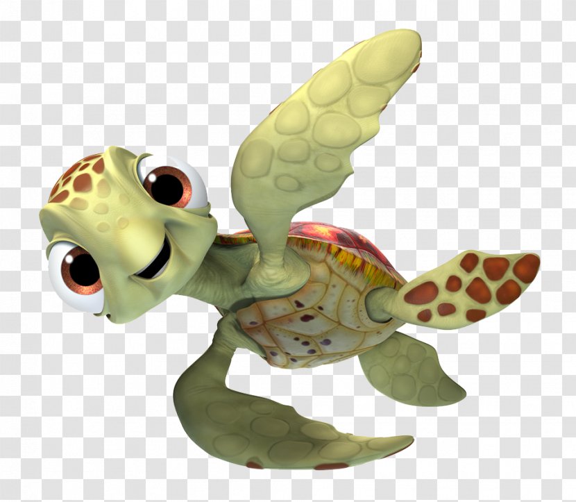 Marlin Crush Turtle Pixar Character - Dory Transparent PNG