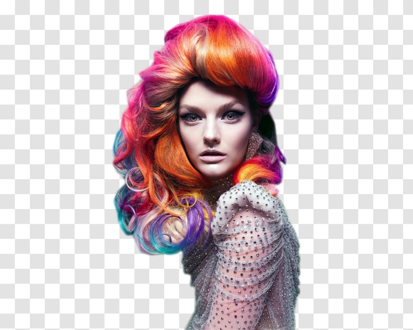 Hair Coloring Human Color Highlighting Transparent PNG