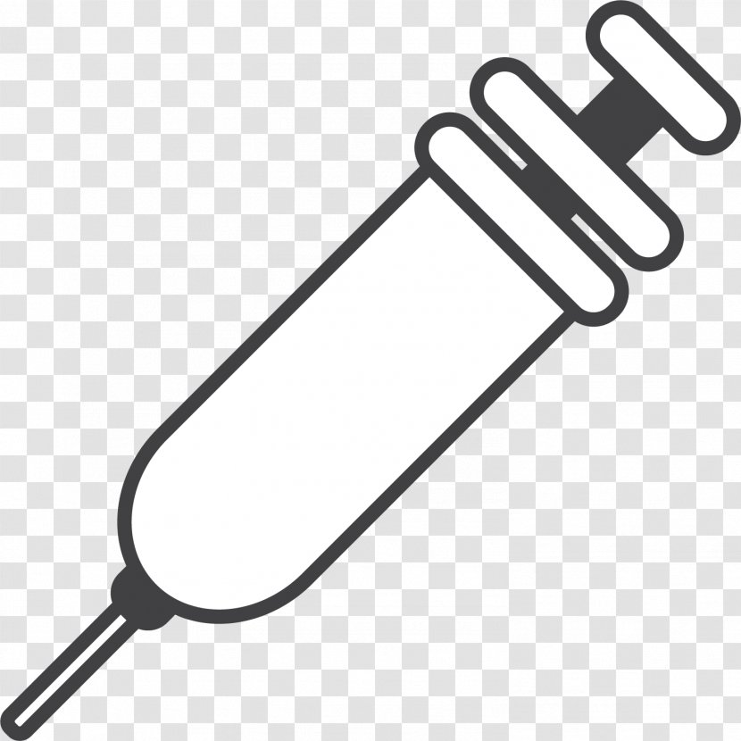 Injection Hypodermic Needle Clip Art - Gauge - Simple Transparent PNG
