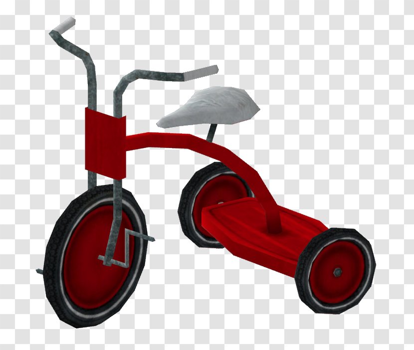 Tricycle Wheel Bicycle - Vehicle Transparent PNG