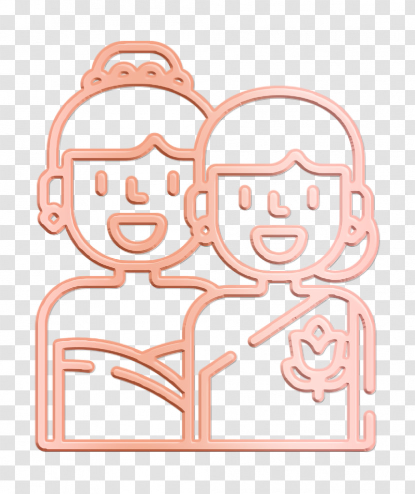 Wedding Icon Bride Icon Two Brides Icon Transparent PNG